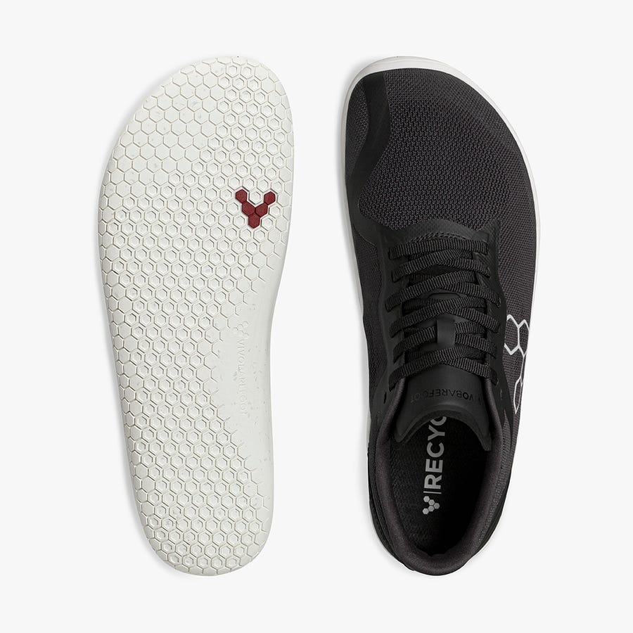 Vivobarefoot Geo Racer II Hardloopschoenen Kinderen Zwart | Nederland 0255XYUF